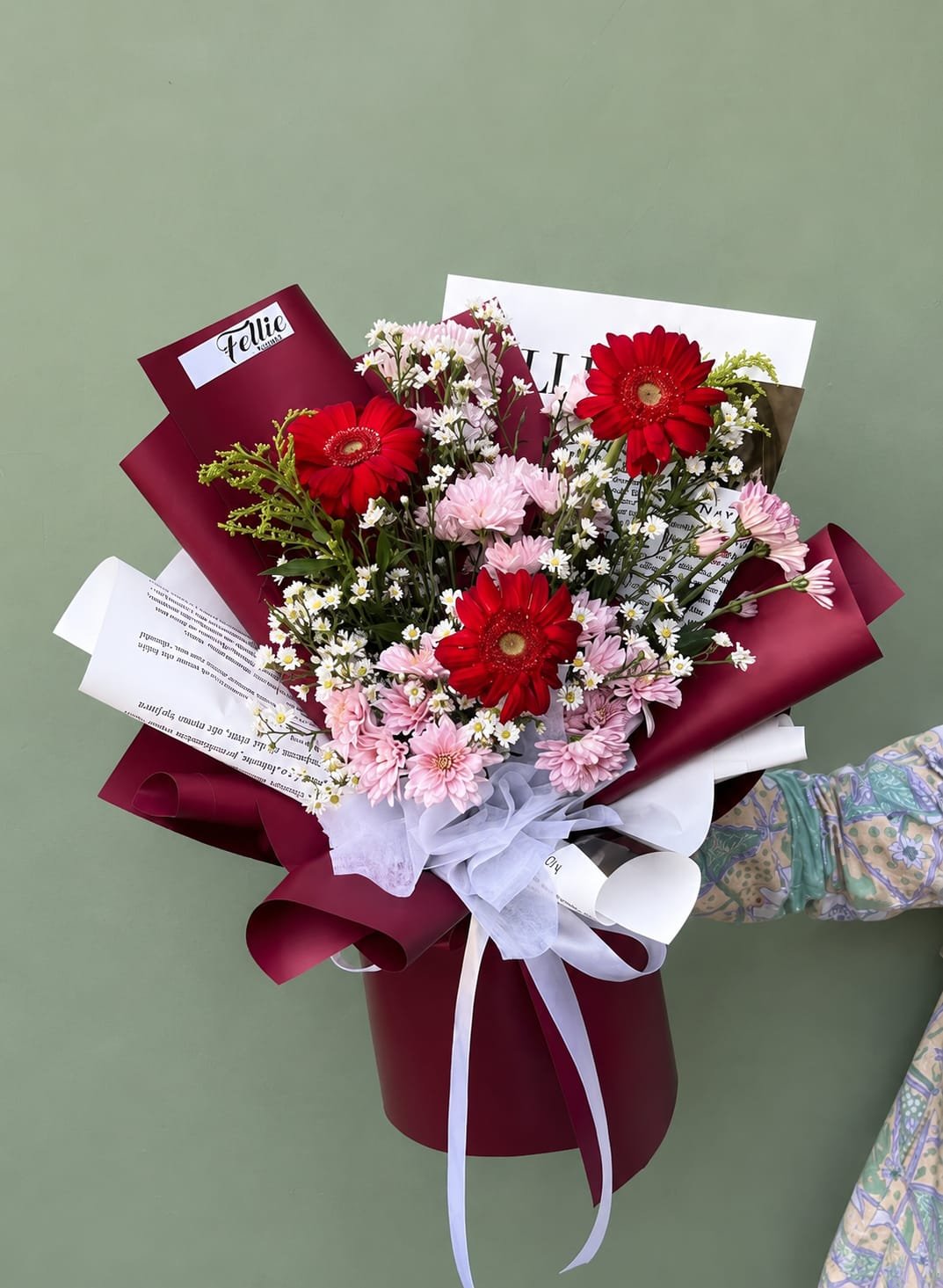 Blush & Ruby Bouquet