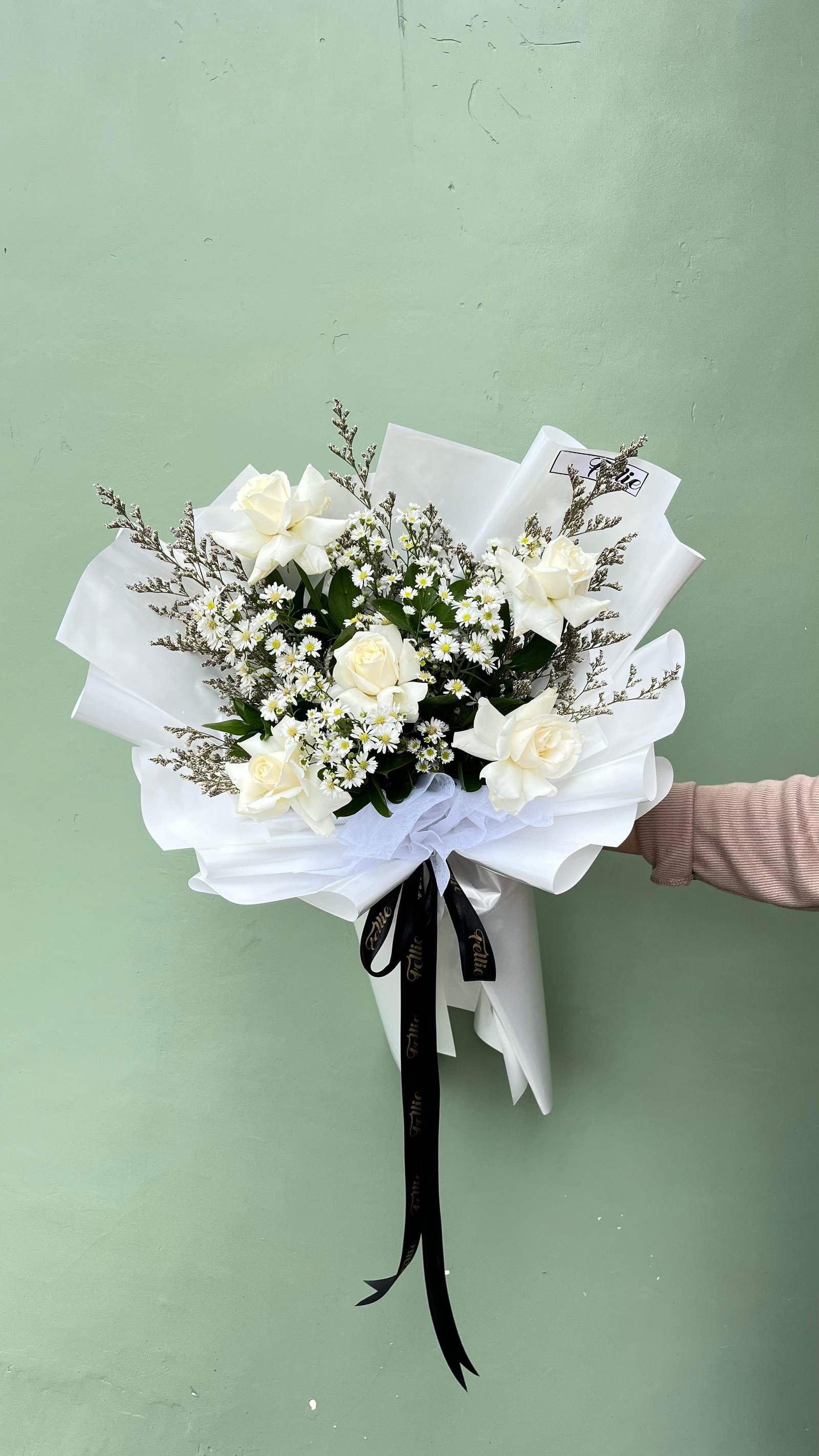 White Velvet Bouquet