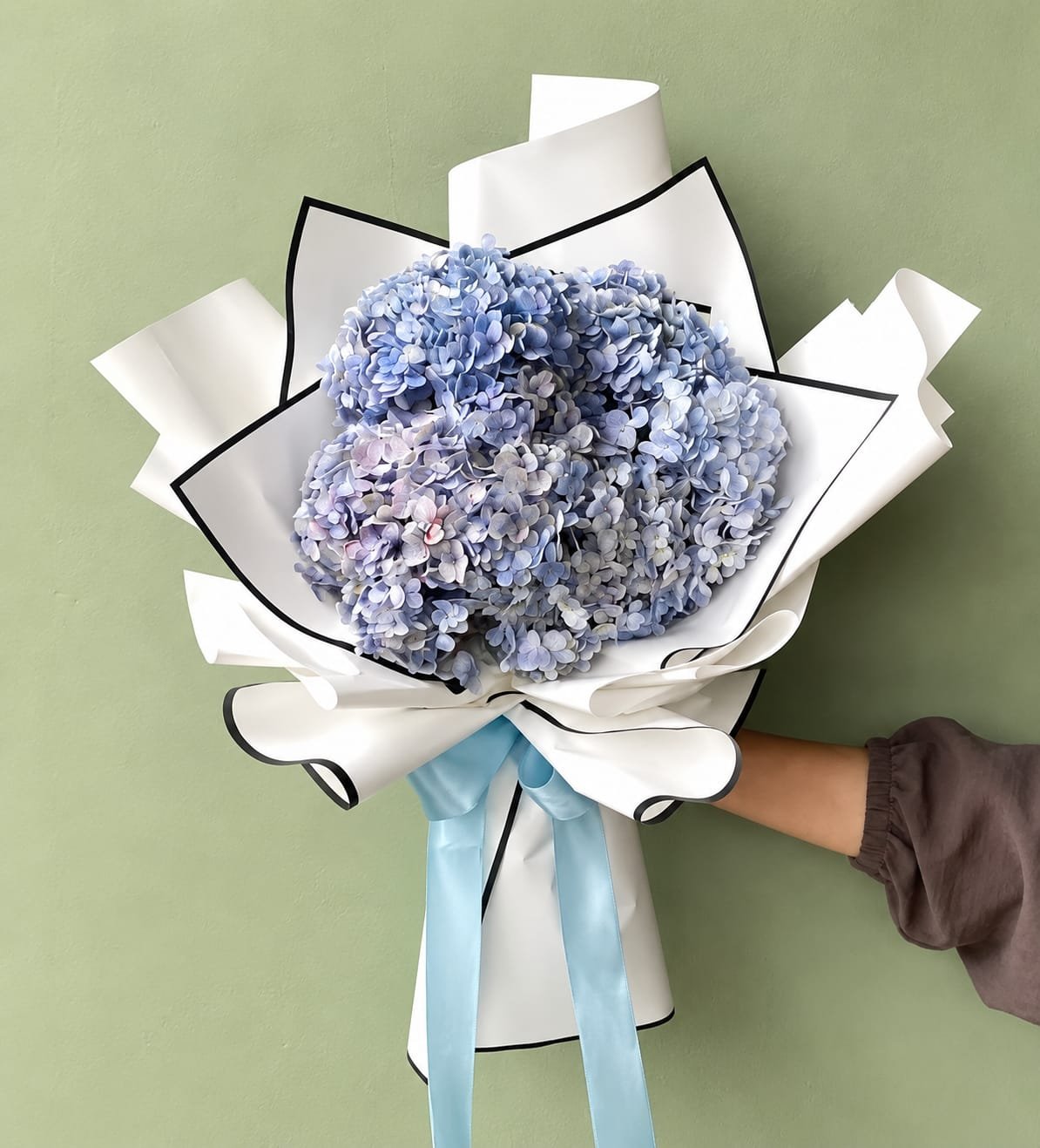 Celeste Hydrangea Bouquet