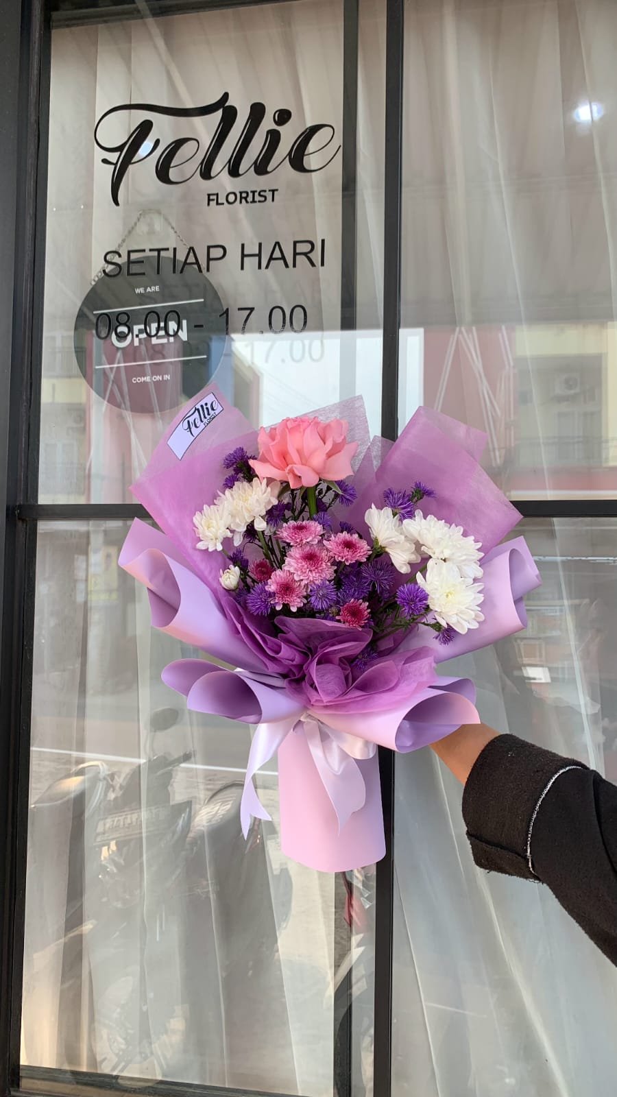 Purple Lolipop Bouquet
