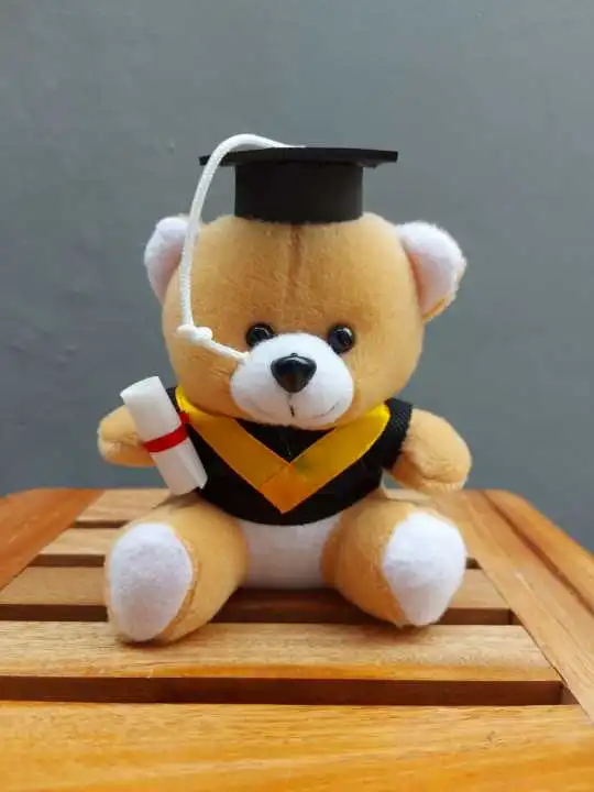 Boneka Wisuda Coklat