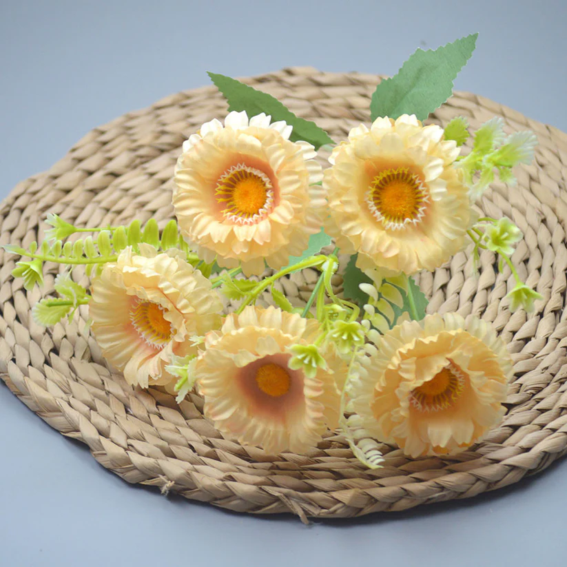 P116 GERBERA MINI CREAM